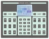 FIBA rules digital electronic basketball scoreboard with wireless control
