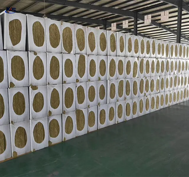 
High quality insulation material rock wool board grade A 