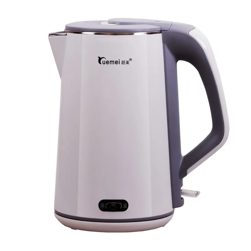 Yuemei Kettel Electric Kettle Stainless Steel 1.7l Cordless Plastic