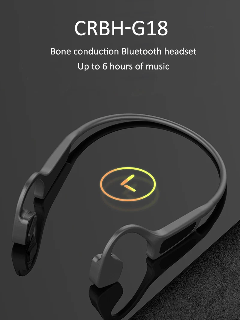 2020 New Arrival Bluetooth Bone Conduction Earphones Cordless Headphones Waterproof Handsfree Open-ear Headset - ANKUX.COM