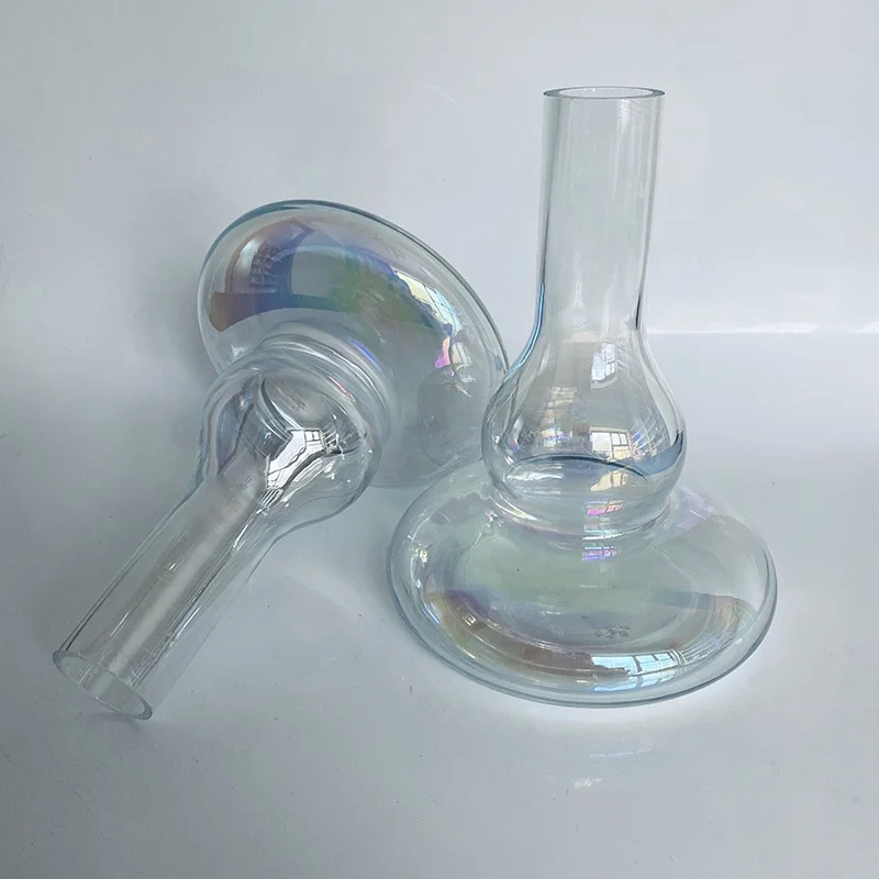 Wholesale Large Hookah Vase Extra Thick Glass Hookah Bottle High Temperature Resistance Shisha