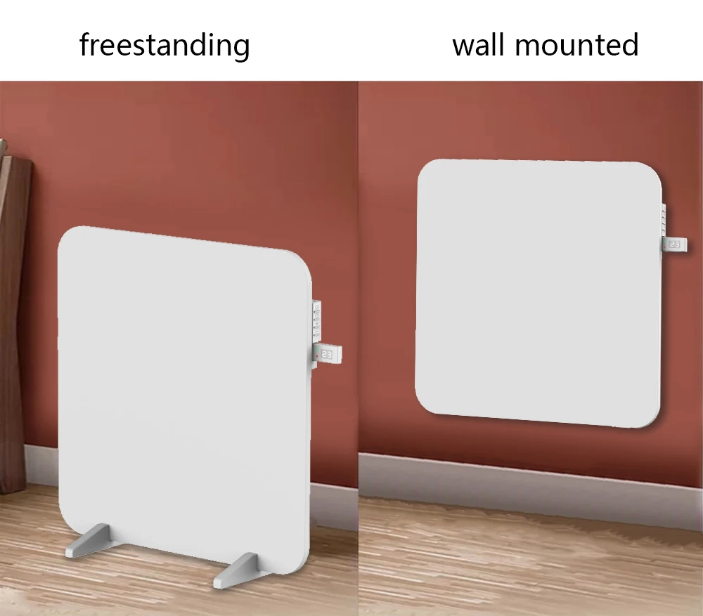 450w Infrared Eco Heater Wall Metal Panel Heater With Wifi Control