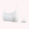 Ladies fashion shoulder strap removable chest pad underwear sports bra