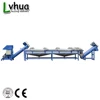 HIgh Capacity waste plastic crushed PP PE film and bag recycle crushing and washing line