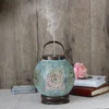 120ml metal aroma diffuser electric stainless scent essential oil steel aroma air diffuser with colorful led light