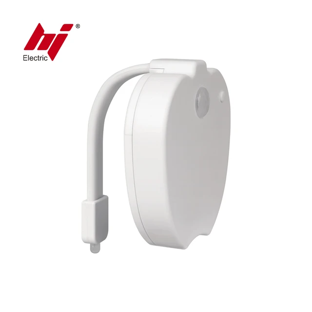New Model 19 Colors Motion Sensor LED Toilet Bowl Night Light for Toilet