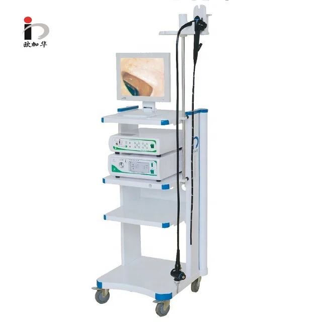 
Complete set electronic fiber gastroscope &fiber colonoscope set video endoscope system 