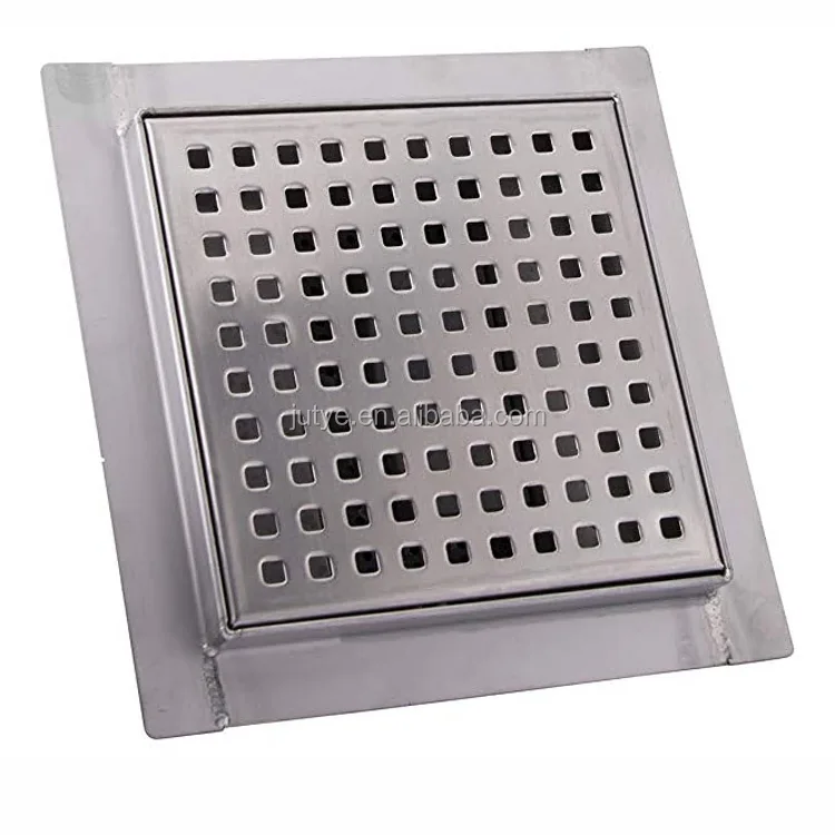 Jutye Mm S Floor Drain Garage Floor Drain Covers Square Floor Drain For Shower Room Buy