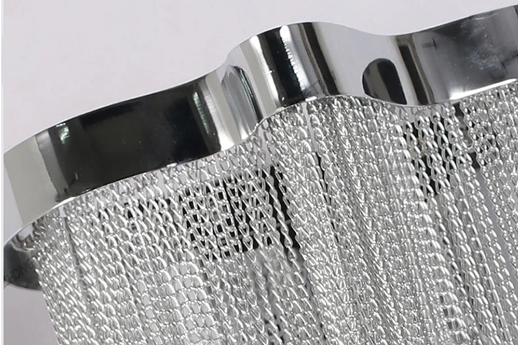 New classical postmodern wall led light chain tassel luxury hotel energy saving wall lamp