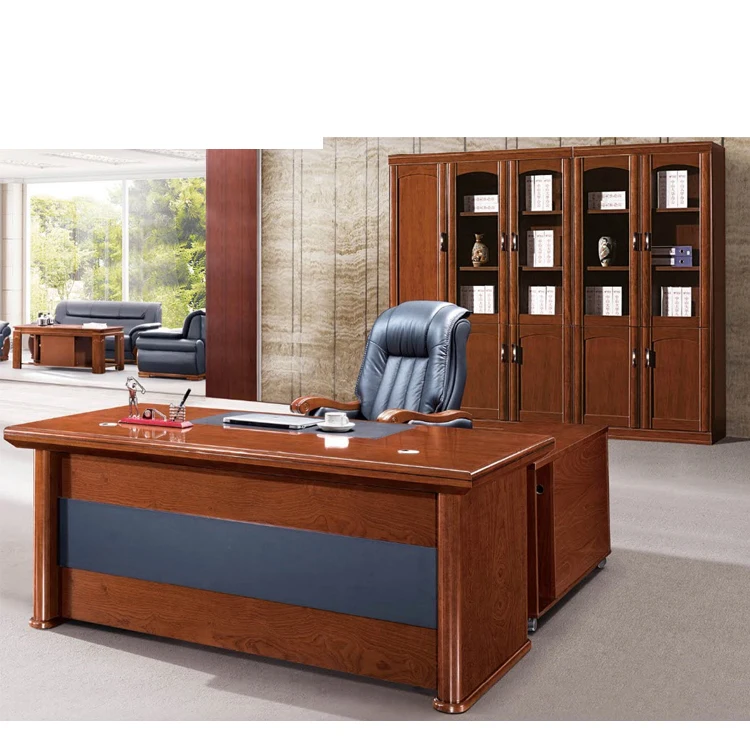 Chairman And Ceo Furniture Office Luxury Style Desk For Us(foh-b3l202 ...