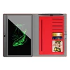 High-end digital note board charger notebook with power bank and usb