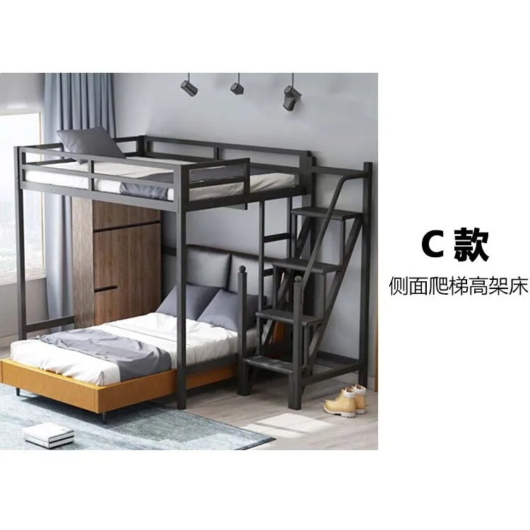 Meta Triplel Bunk Beds Metal Double Decker Bed Metal Bunk Loft Bed With ...