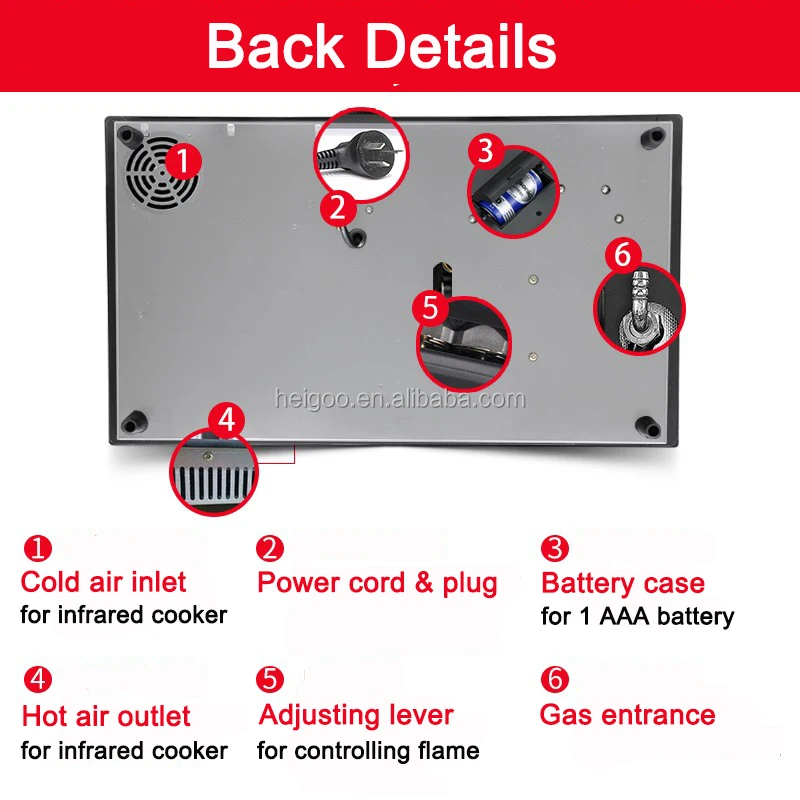 2 Burner Builtin Electric Infrared Induction Cooker Vs Gas Cooking