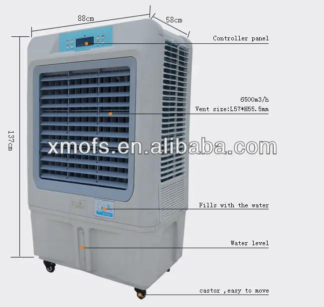 Chilled Water Air Conditioner, 220V, Plastic - detail 8