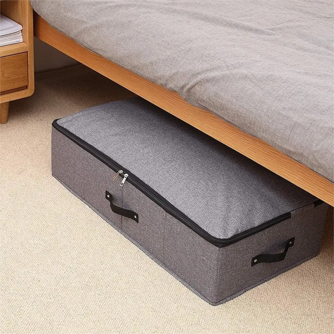 Multifunctional Fabric Storage Home Fashion Under Bed Storage Foldable