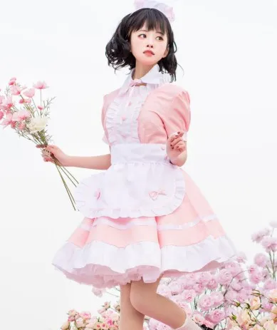 Sexy French Maid Costume - Sweet Gothic Lolita Dress