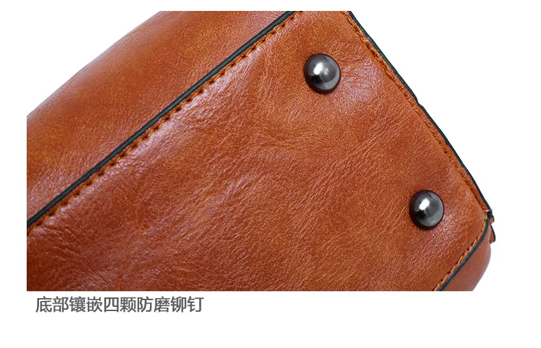 Elegant Pu Leather Handbag Ladies Custom Made Tote Bags Sets