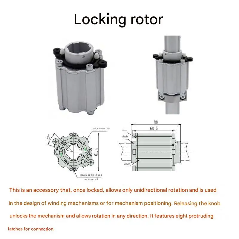 product powerful locking rotator third generation aluminum alloy lean pipeline bar accessories auxiliary parts connectors worktable-10