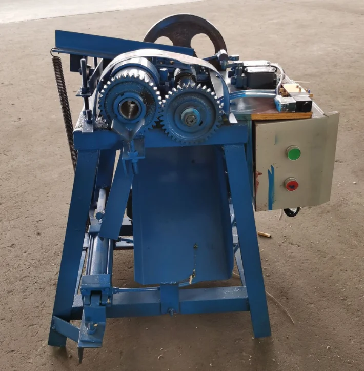 Traditional Round Wood Rod Thread Material Processing Tool Broom Bar