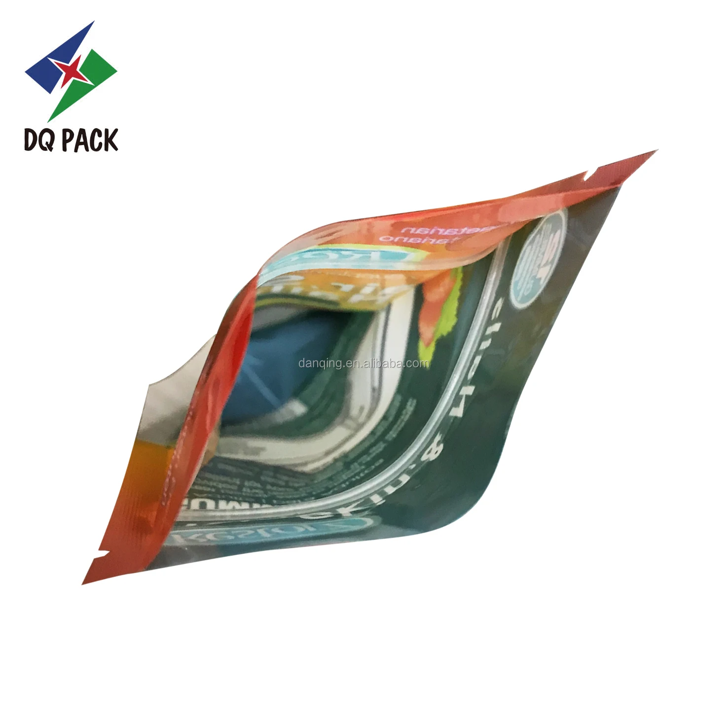 wholesale manufacture stand up pouch zipper mylar bag with shape window