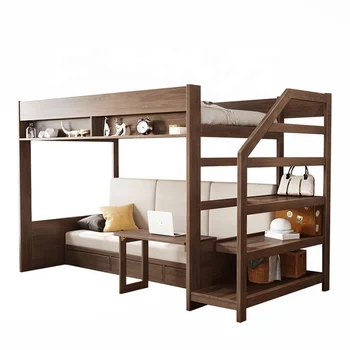 top sale wholesale bedroom furniture solid wooden bunk bed