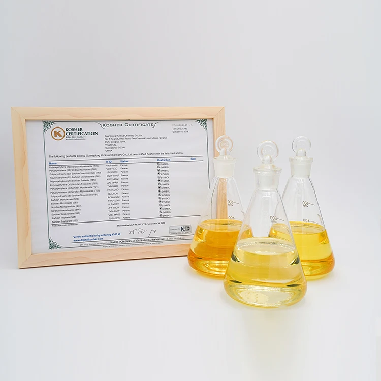 Sorbitan Monostearate Sms Emulsifier In Cosmetic Pharmaceutical Feed