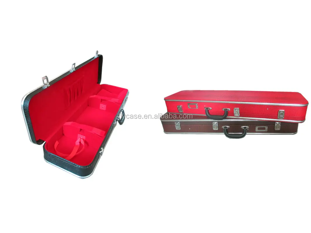 Music Instrument Case Leather Case Music Device Case Aluminum Instrument Case With Inside