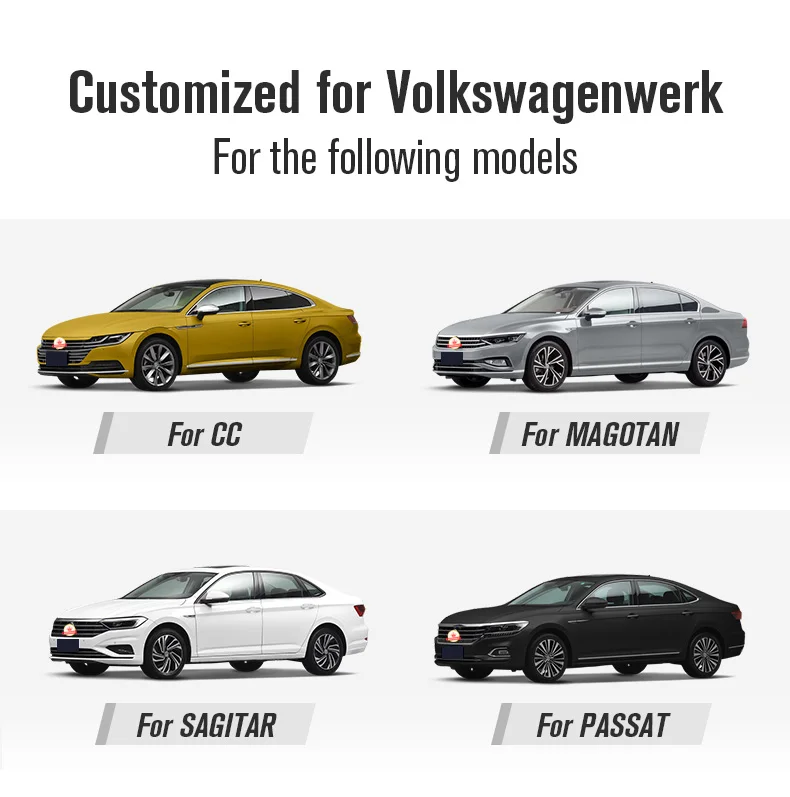 Stainless Steel Exhaust Pipes Catback Exhaust System For VW CC PASSAT 2009-2016  Valvetronic Exhaust Muffler Cat-back