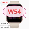 W54 Smartwatch 44mm Case BT Call Reminder w53 iwo9 10 series 4 For IOS & Android Phone Support SMS Notifer IWO 8 smart watch