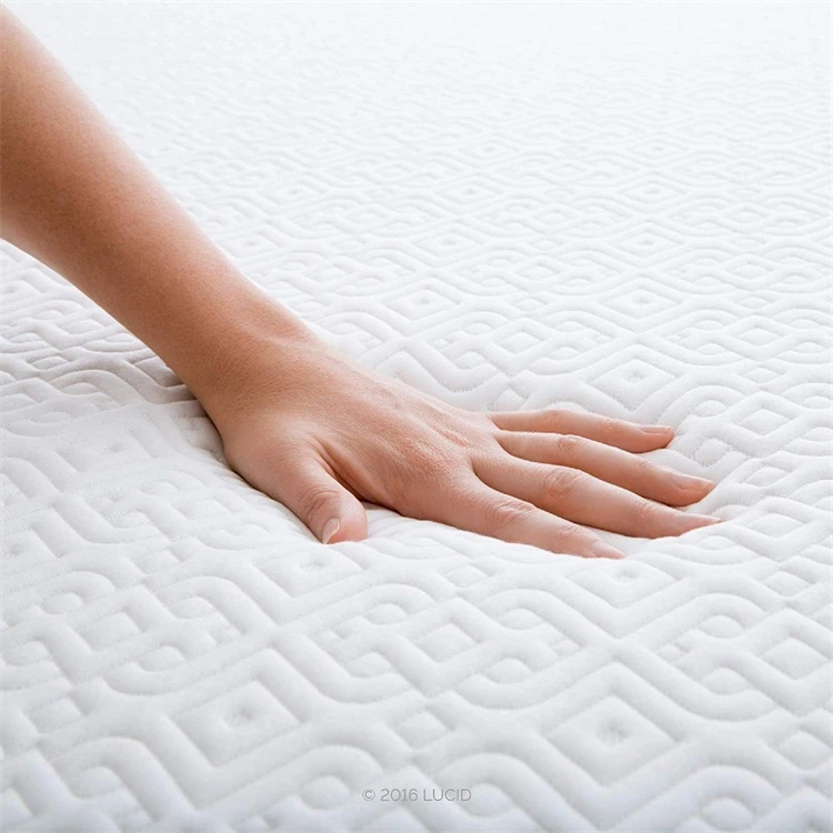 Chinese Suppliers 7 Zone Gel Infused Memory Foam Mattress Topper For Bed
