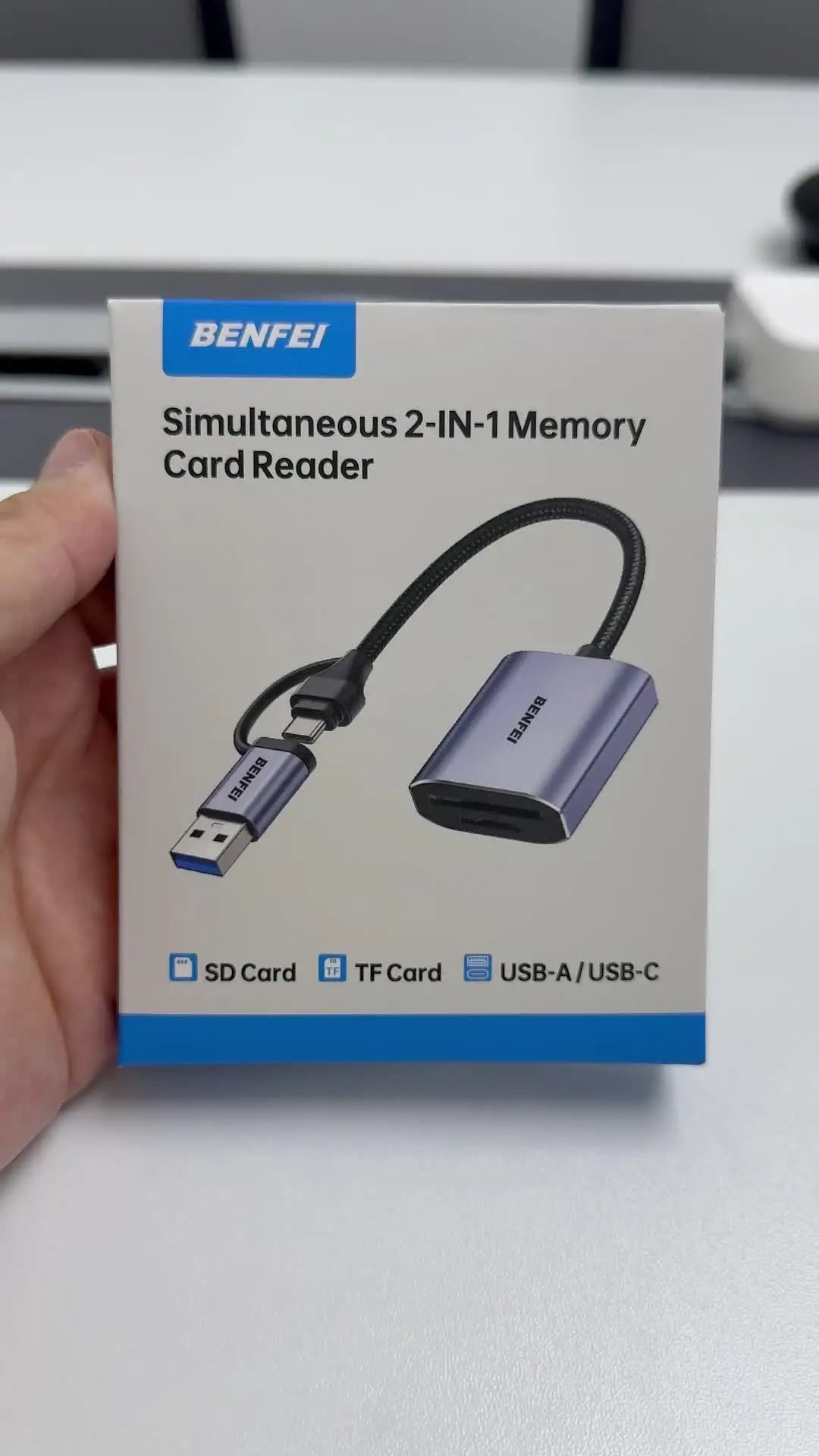 Lettore di schede di memoria USB C a Micro SD TF