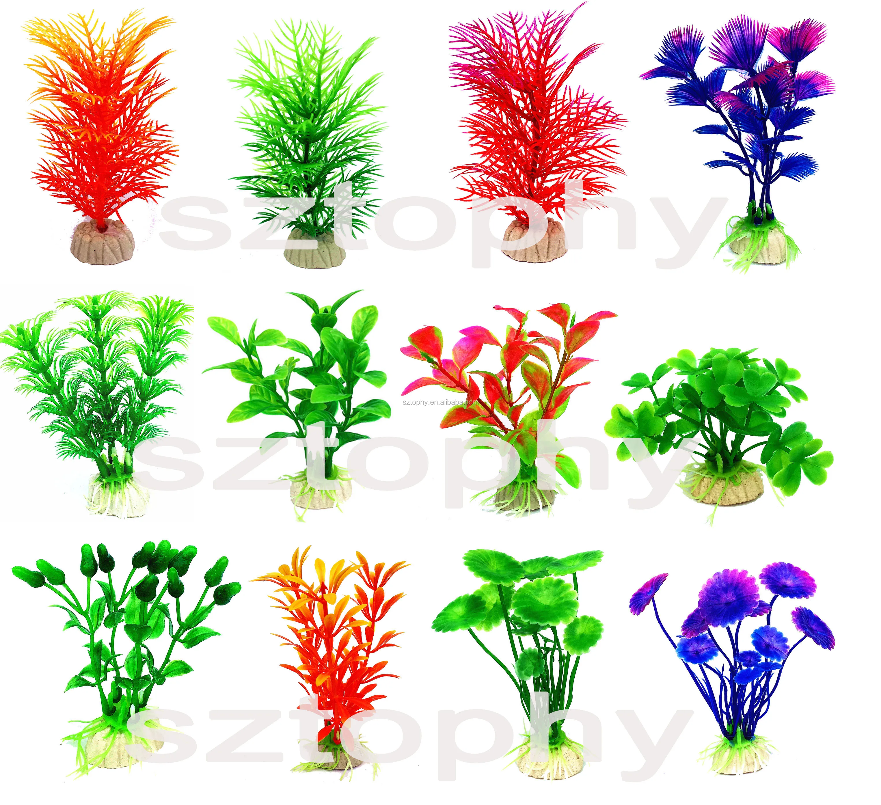 Artificial Aquatic Plants Small Aquarium Plants Artificial Fish Tank