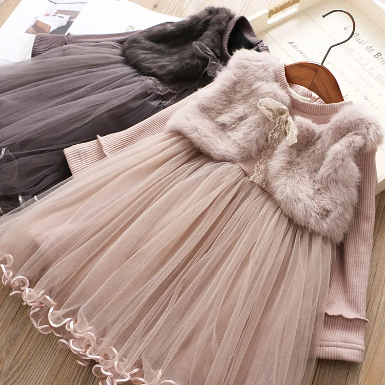vestido menina inverno