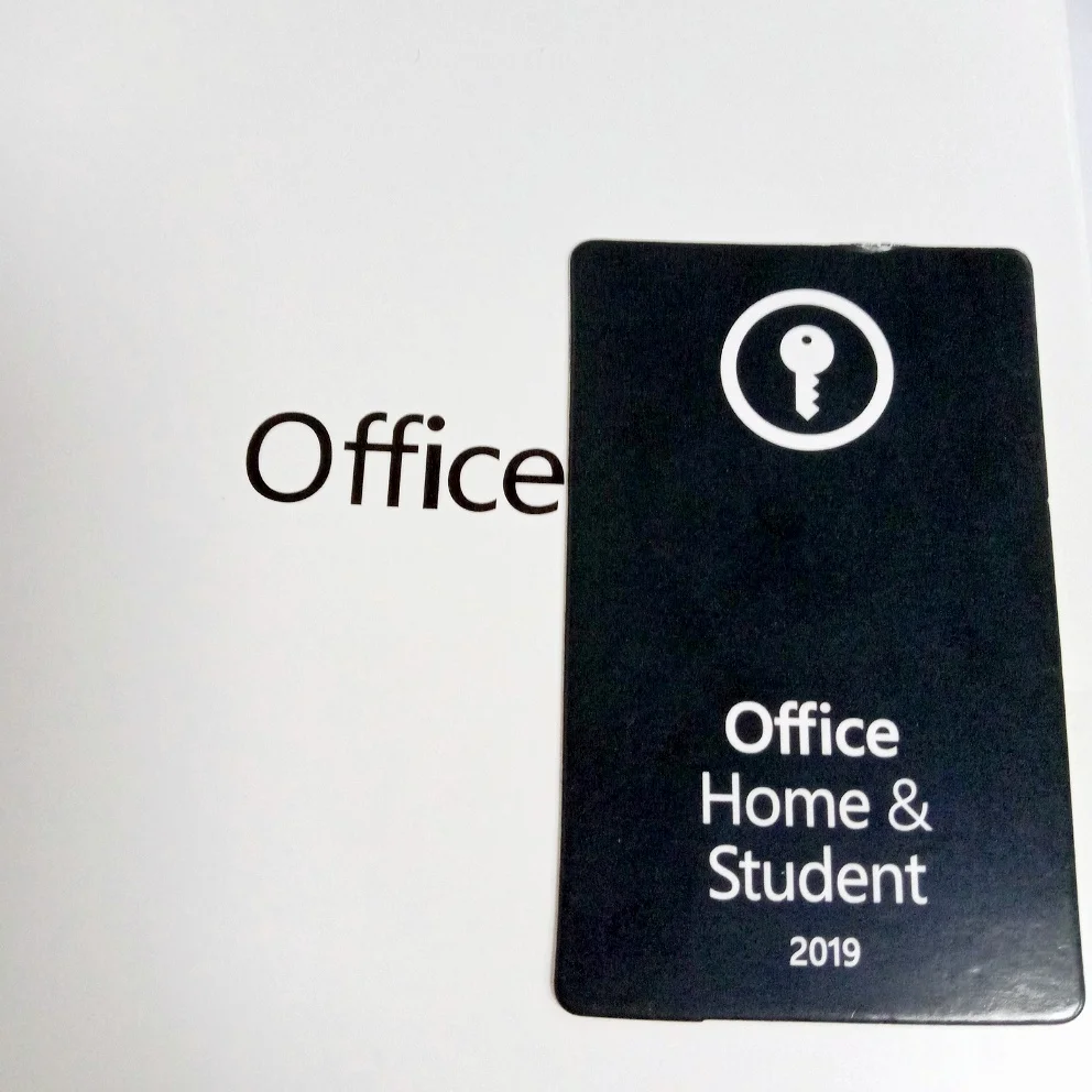 Genuine Microsoft Office 2019 Home & Student Key Card Ms Office 2019 Hs
