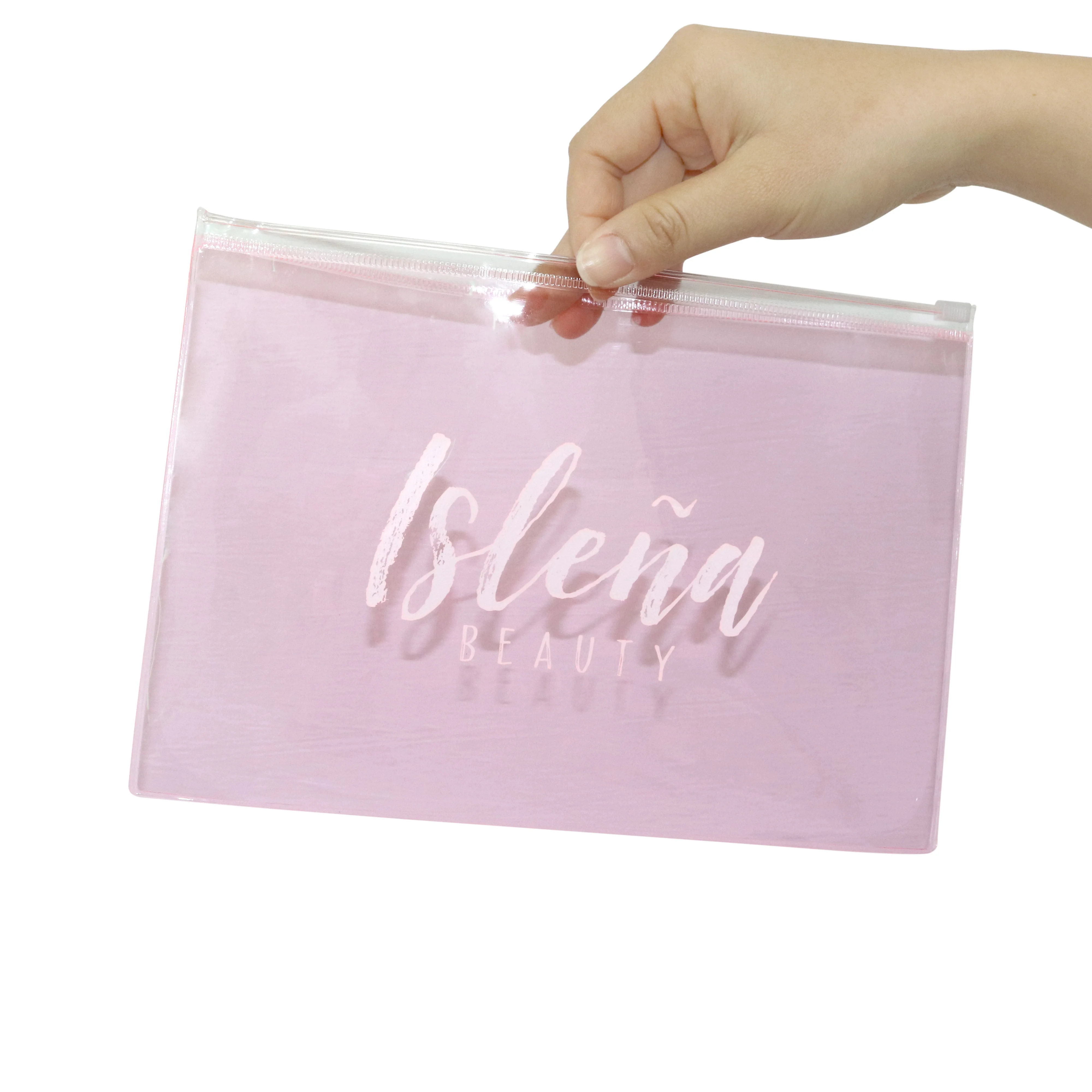 

custom print PVC clear makeup bag Clutch Bag Hologram clear pvc bag 100% Pvc Dazzle Cosmetic Holographic Pvc Zipper Bag,100 Pieces, Frosted or custom