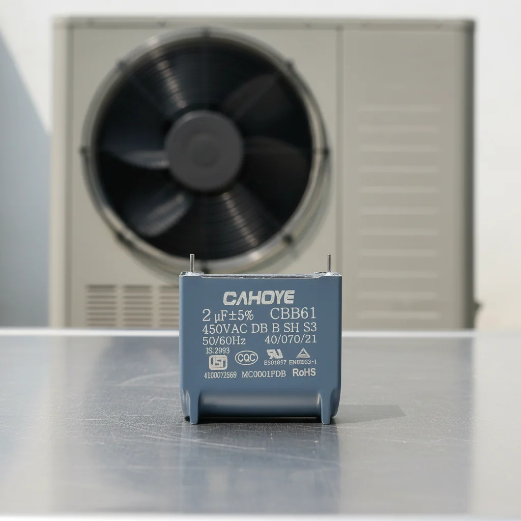 Centrifugal Fan, CBB61, 450VAC, 1-10UF - detail 2