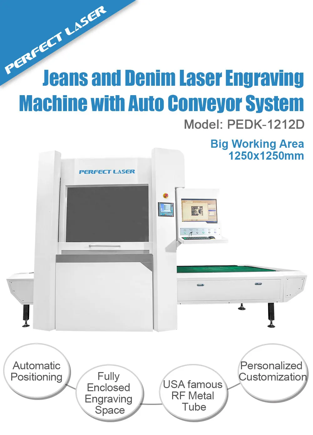 Jeans Laser Engraving Machine For Denim Washing Laundry | Galvo Denim Jeans ...