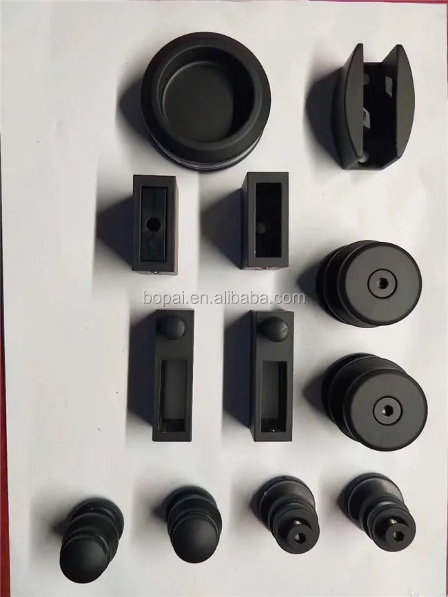 Sliding Glass Shower Door Stoppers Of Stainless Steel For Shower Room