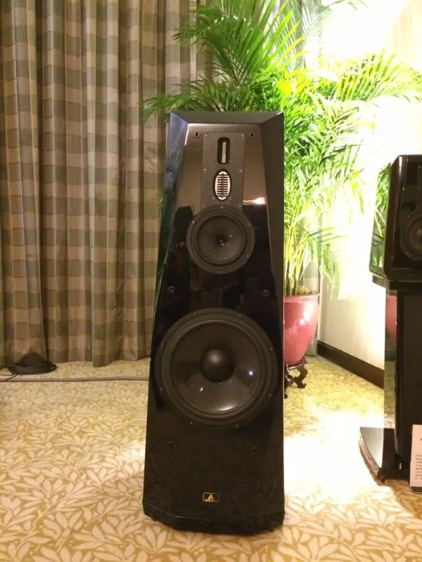 M-003 8 12 inch loudspeaker AC300 Woofer Midrange AC165/DC50SC Tweeter G2 aluminum ribbon 3way3unit piano lacquer - ANKUX.COM