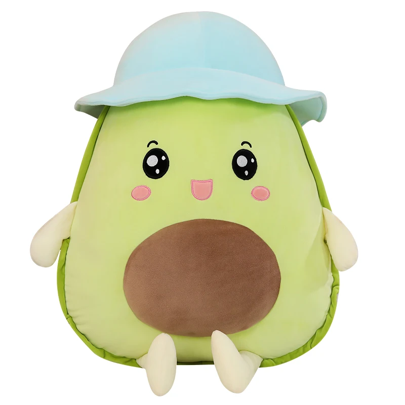 fluffy avocado toy