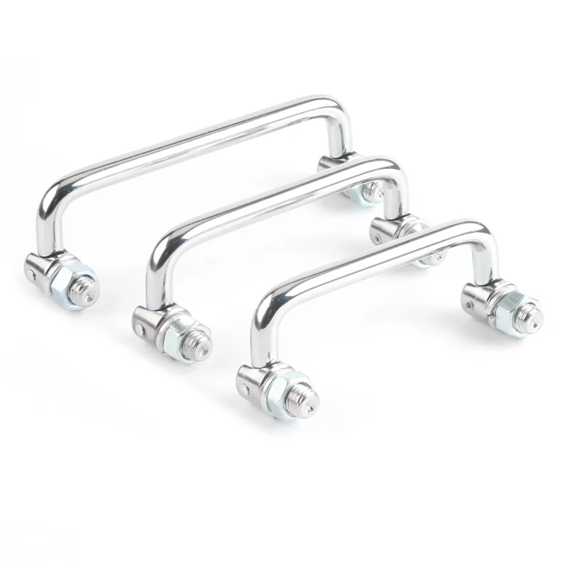 LS506 Stainless Steel Tool Box with Rotatable Movable Industrial Handle Foldable Design for Industrial Use Packed Carton details