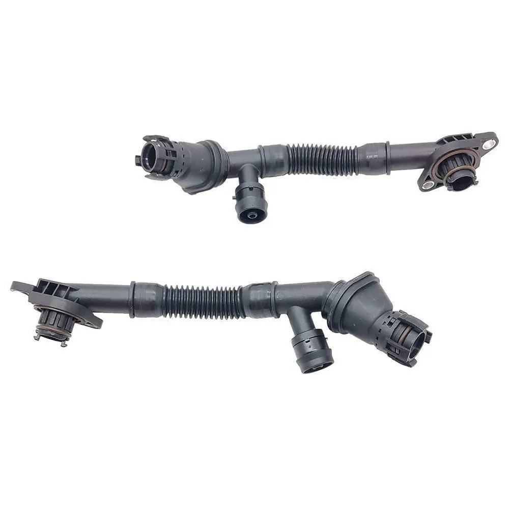 2pcs Crankcase Vent Hoses Left&right For Bmws 550i 650i 750i 750li B7