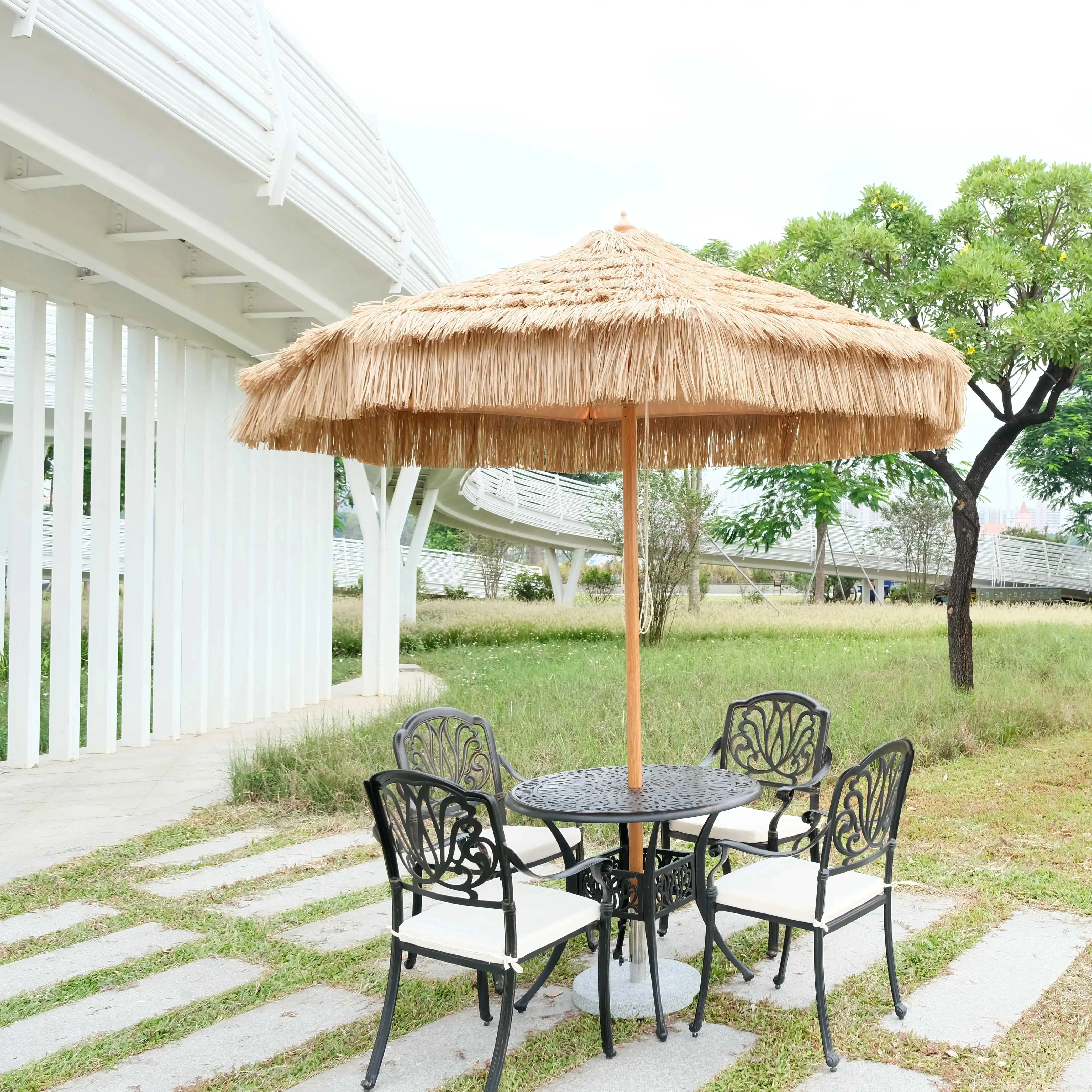 customizable patio umbrellas SUPERJARE 13FT Outdoor Umbrella with Base Included, Double Sided Pool with Fade Resistant Canopy, Large Table Umbrella for Deck, Market, Backyard resistant and waterproof Patio Umbrellas | Seattle |