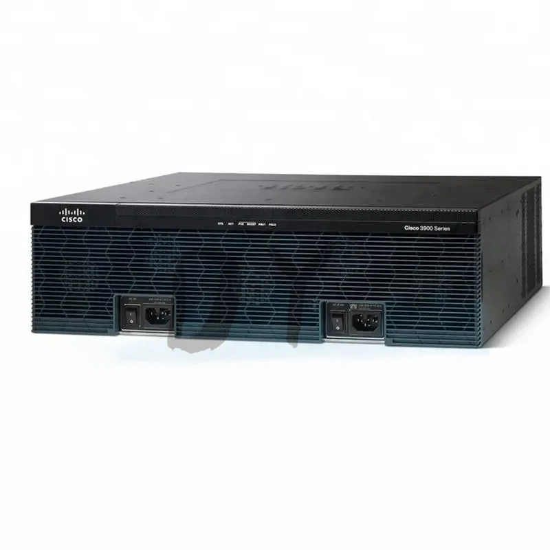 New Ciscos Router C2921/k9 2921 W/3 Ge,4 Ehwic,3 Dsp,1 Sm,256mb Cf ...