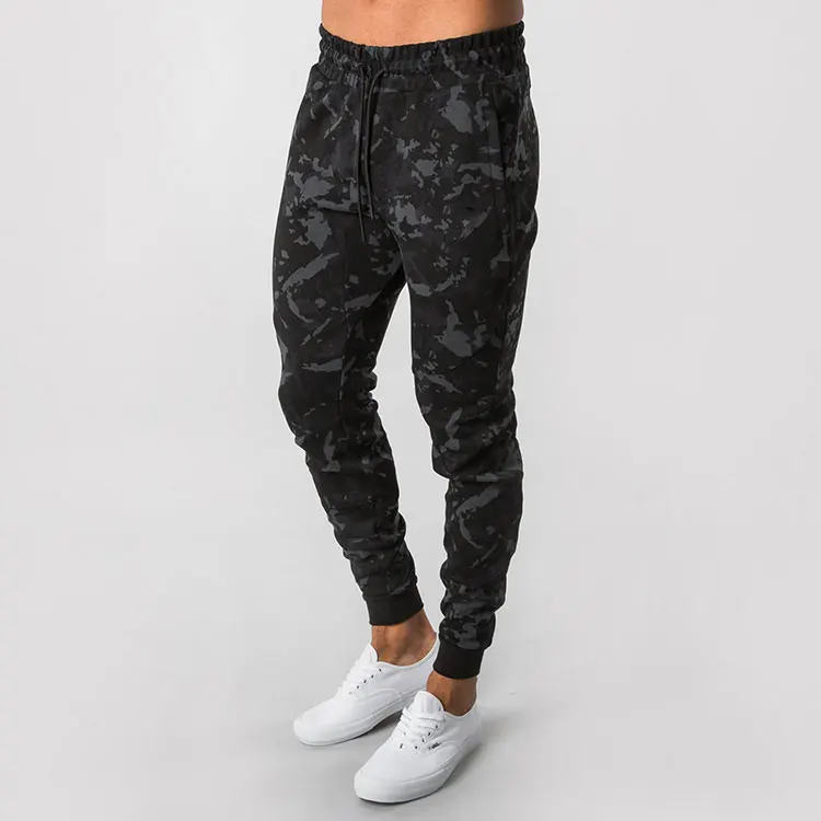 OEM Custom-made Fashionable Mens Sports And Casual Camo Printing Sweatpants