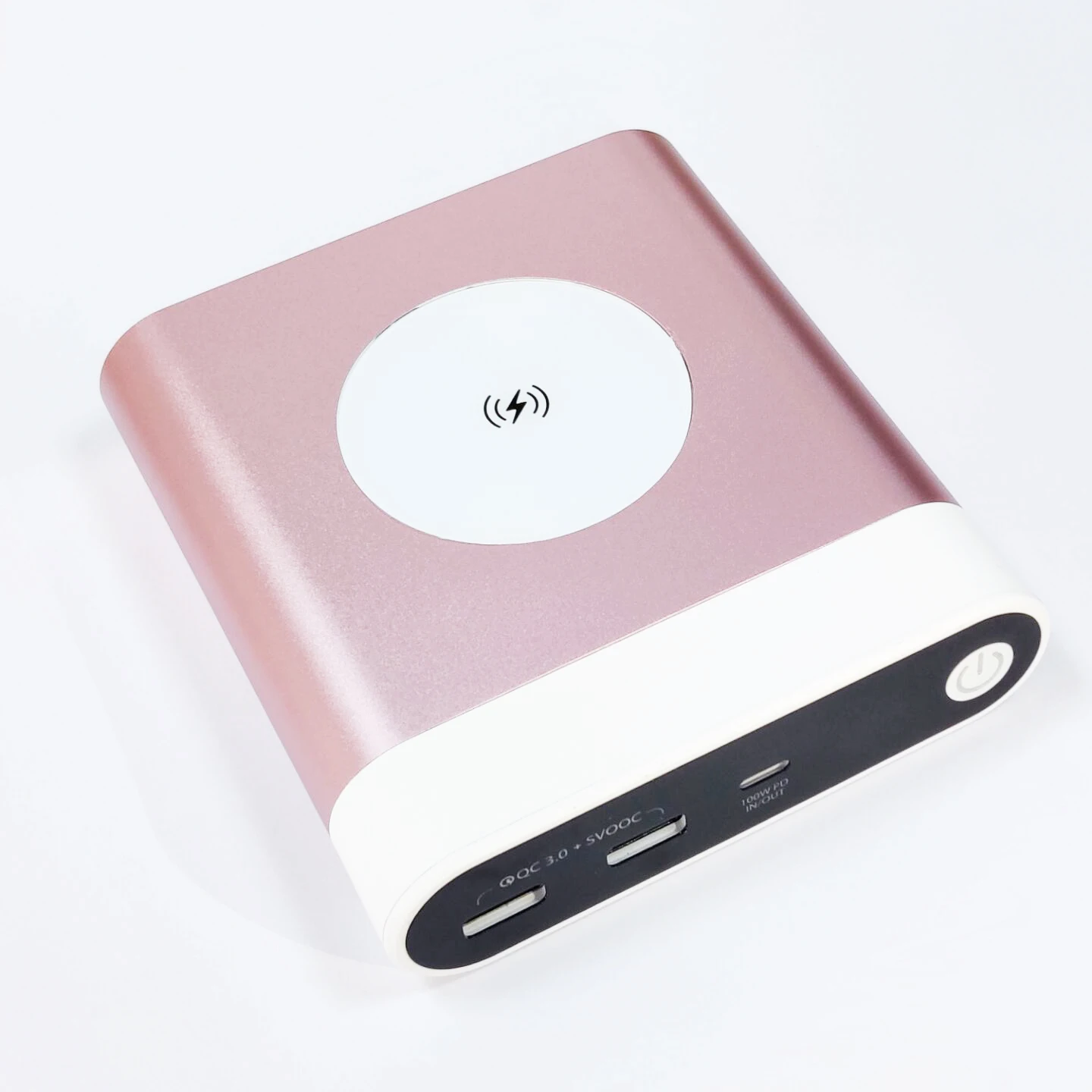 Rohs CE 3in1 wireless pad phone charger fast PD 100W laptop portable charger notebook power bank 3 in 1 wireless charger - ANKUX.COM