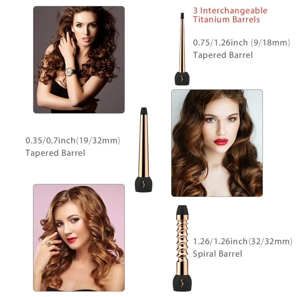 3 in 1 curling iron