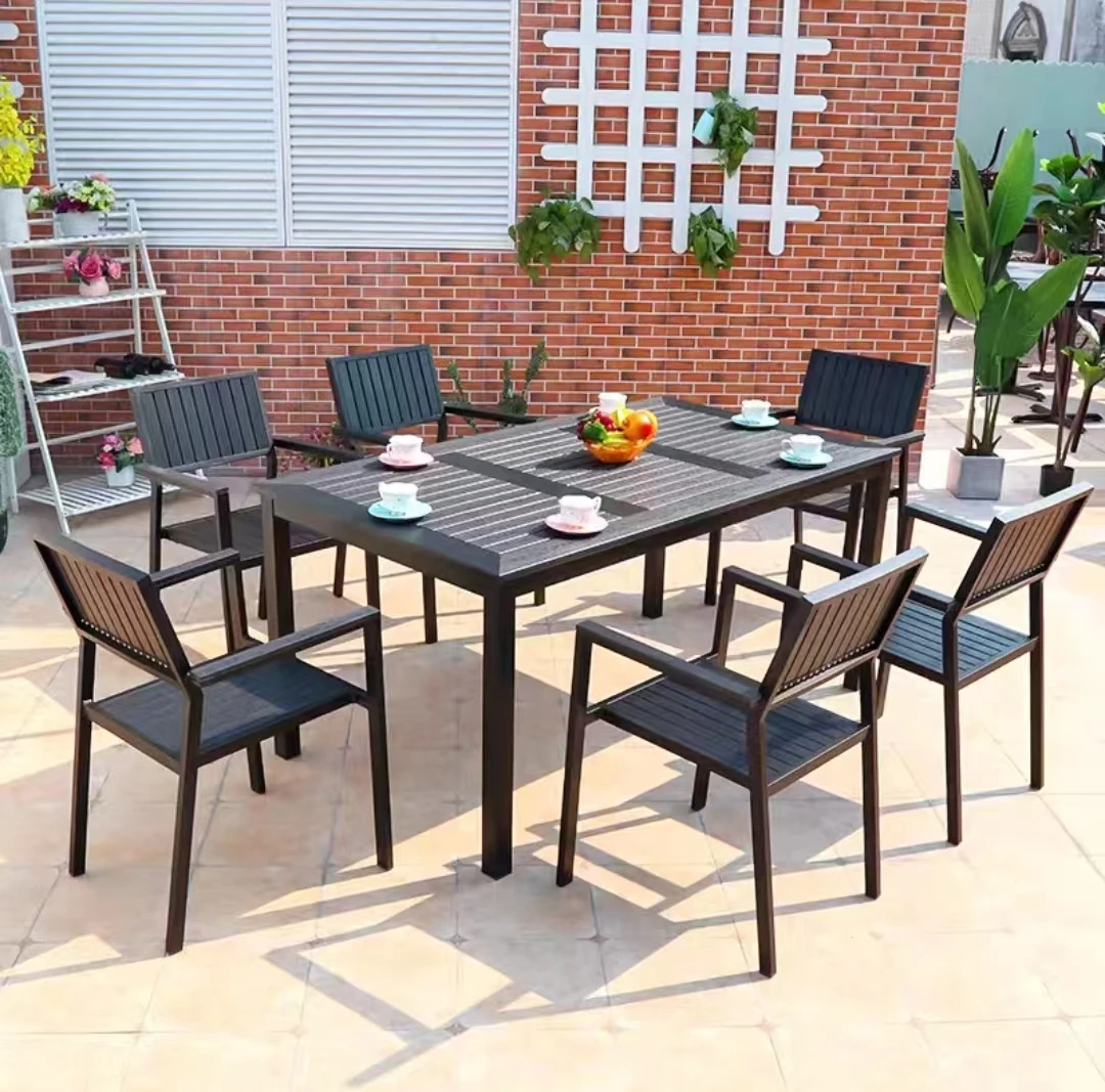 Outdoor Dinning Table And Chair Chairs Set Patio Furniture For