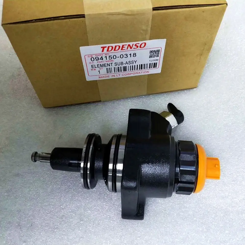 Excavator Diesel Fuel Pump Plunger ND094150-0318 0941500318 094150-0318