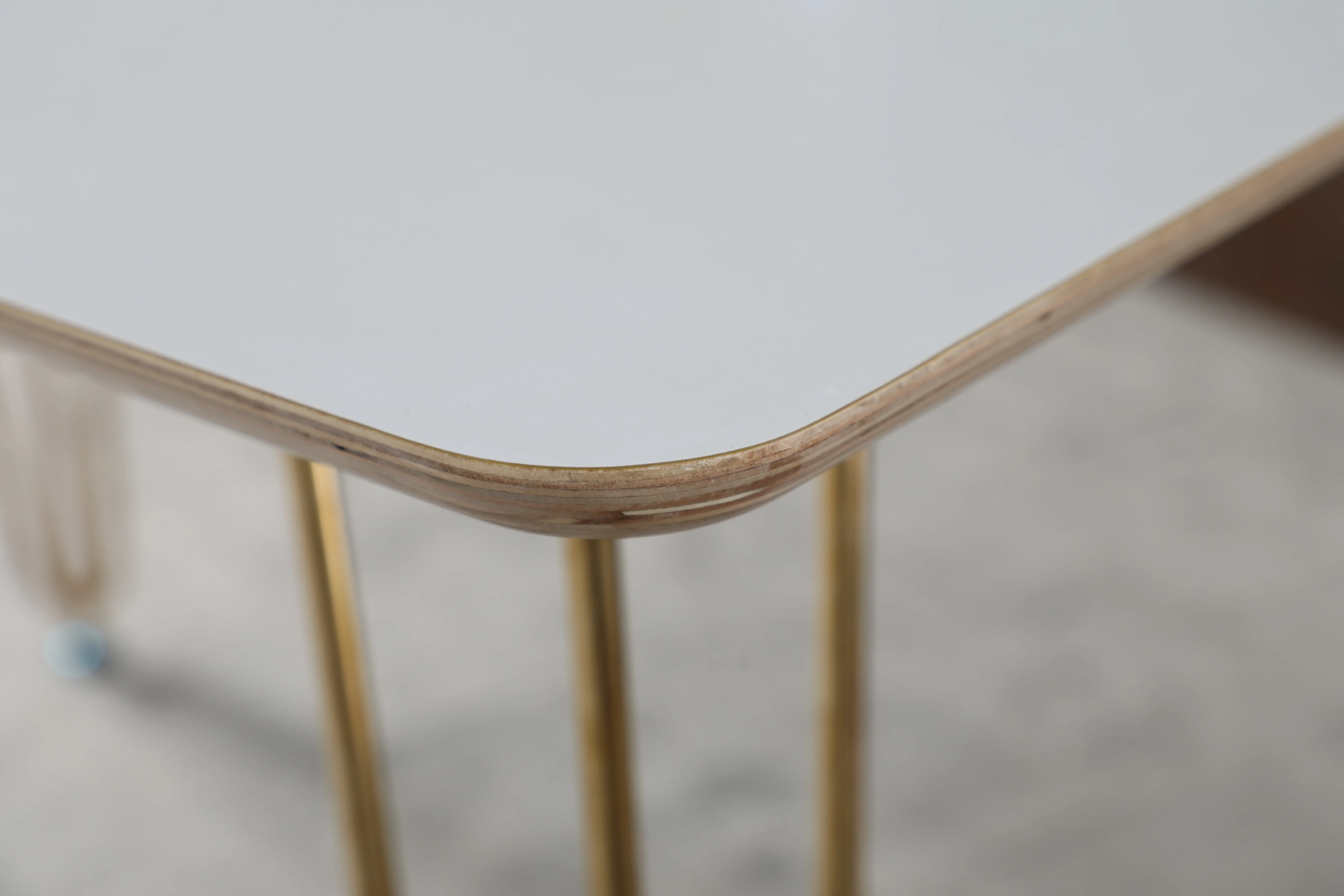 Wholesale High Quality Modern Wooden Gold Leg Luxury Dining Table Buy